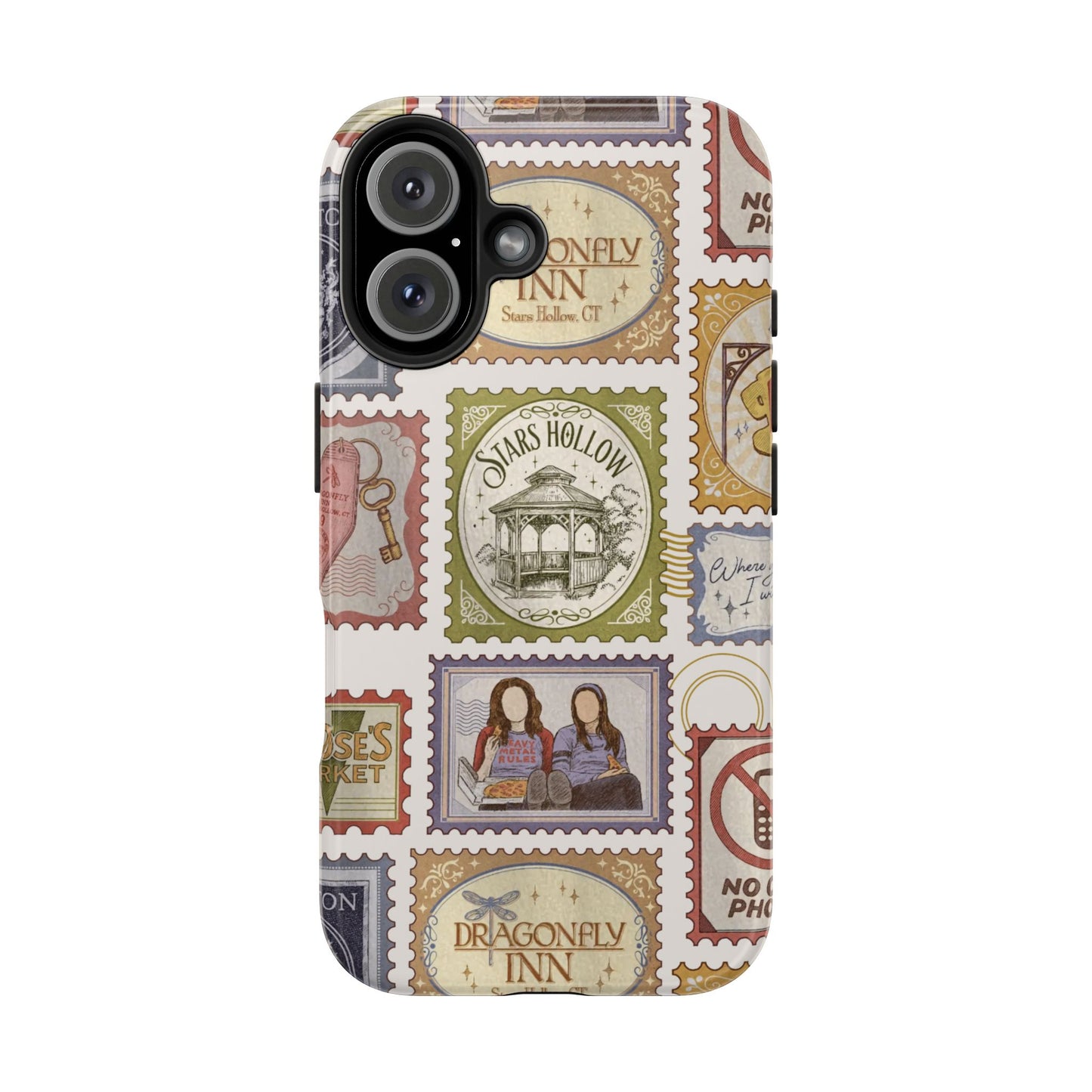 Vintage Stars Hollow Stamp Phone Case-Gilmore Girls