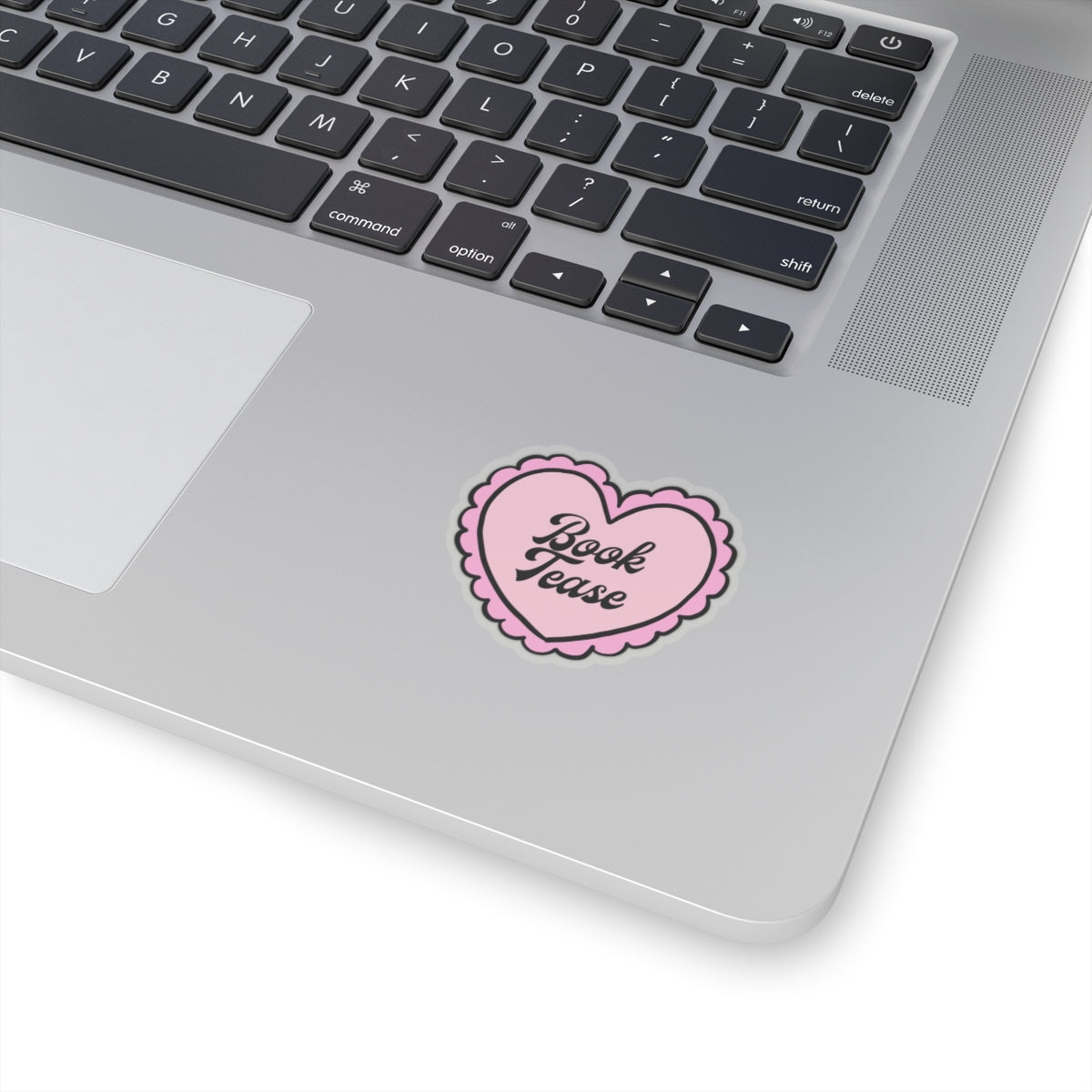 Book Tease Heart Sticker