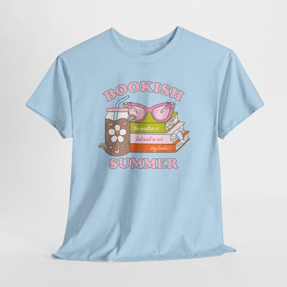 Bookish Summer Graphic Cotton Tee