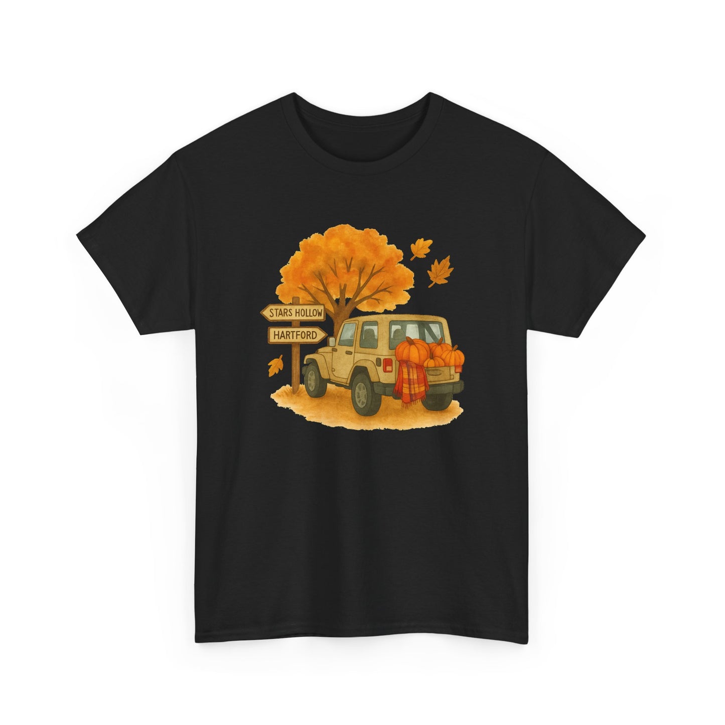 Stars Hollow Jeep Tee-Gilmore Girls Tee