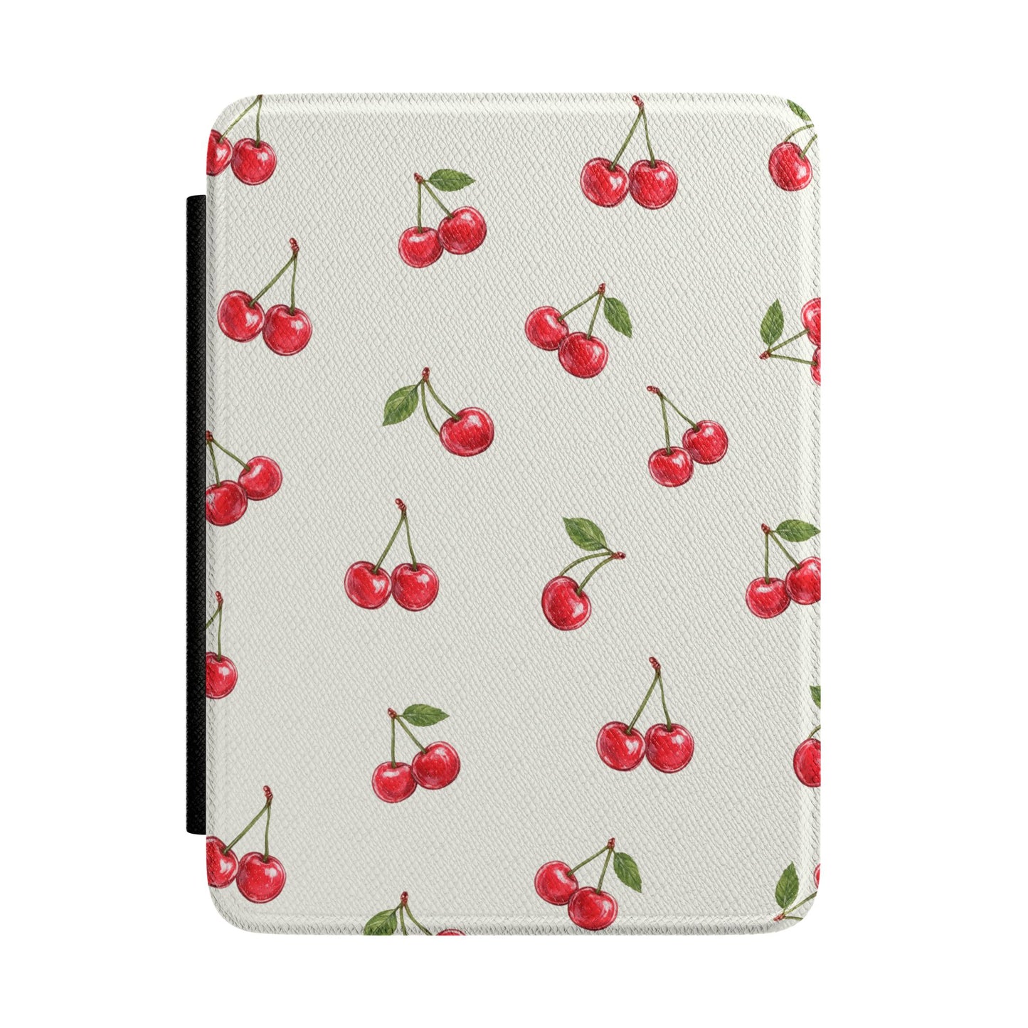 Watercolor Cherries Leatherette Kindle Paperwhite Case