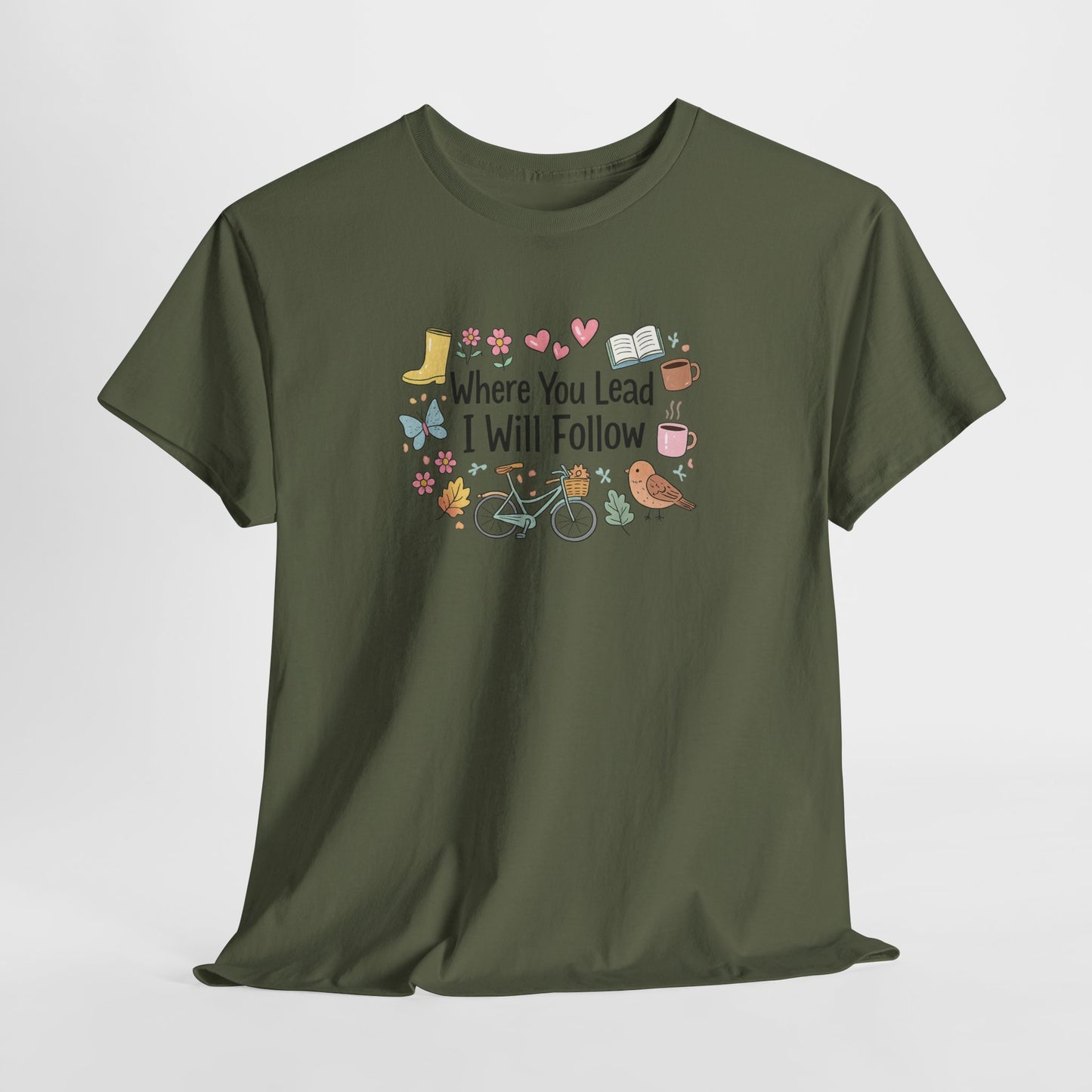 Where You Lead – Spring Edition Tee/ Gilmore Girls T-Shirt
