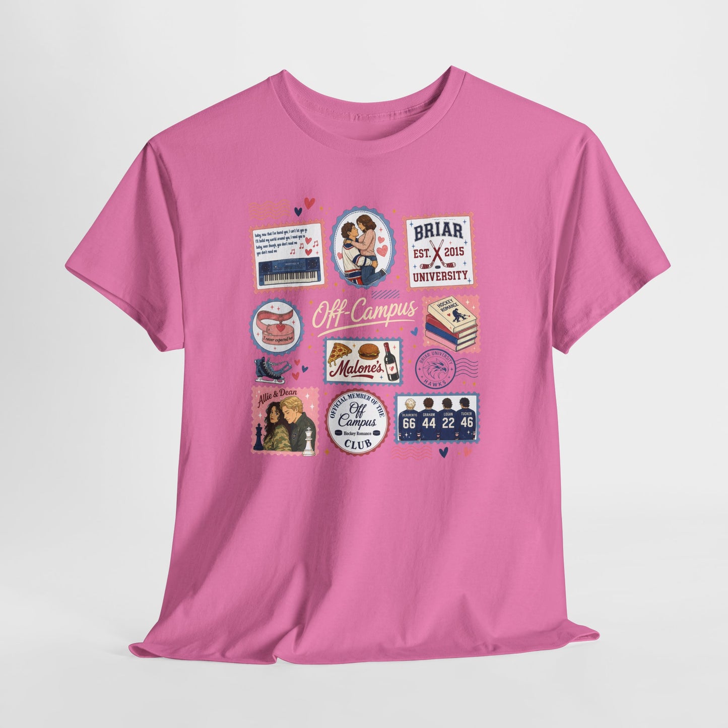 Off-Campus Hockey Romance T-Shirt