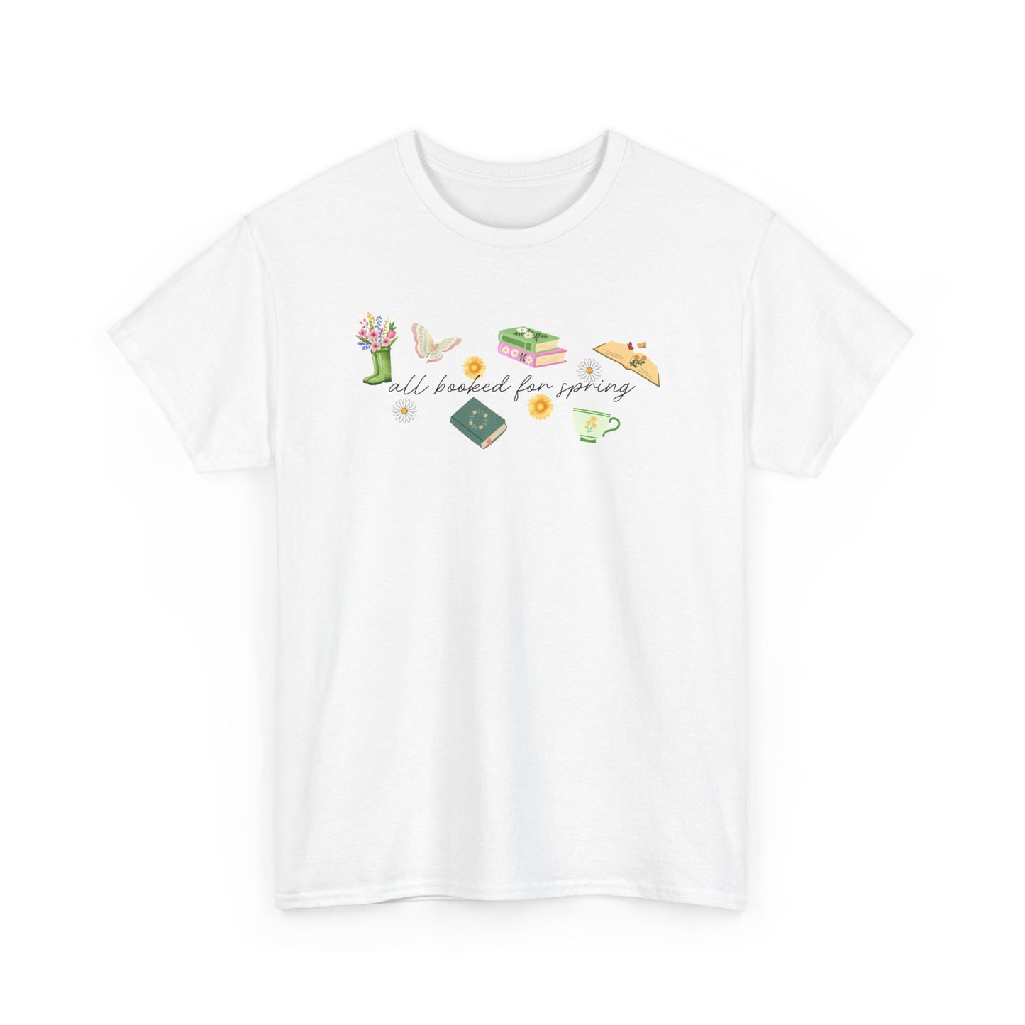 All Booked for Spring Tee-Bookish T-Shirt