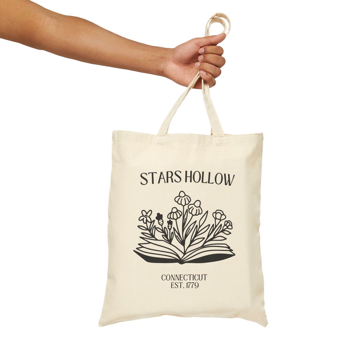 Stars Hollow Canvas Tote Bag-Gilmore Girls