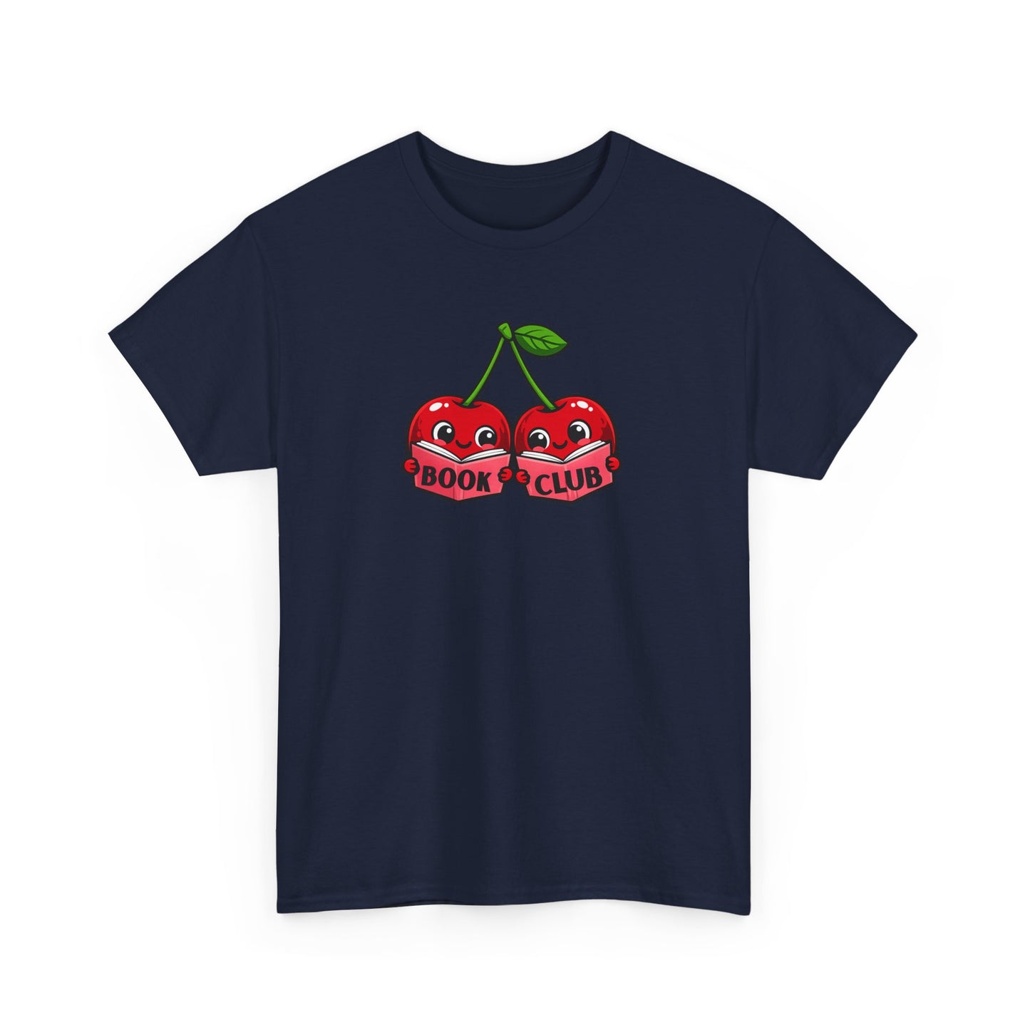 Book Club Cherry T-Shirt — Cute Retro Reading Tee