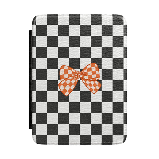 Spooky Checkerboard Kindle Case