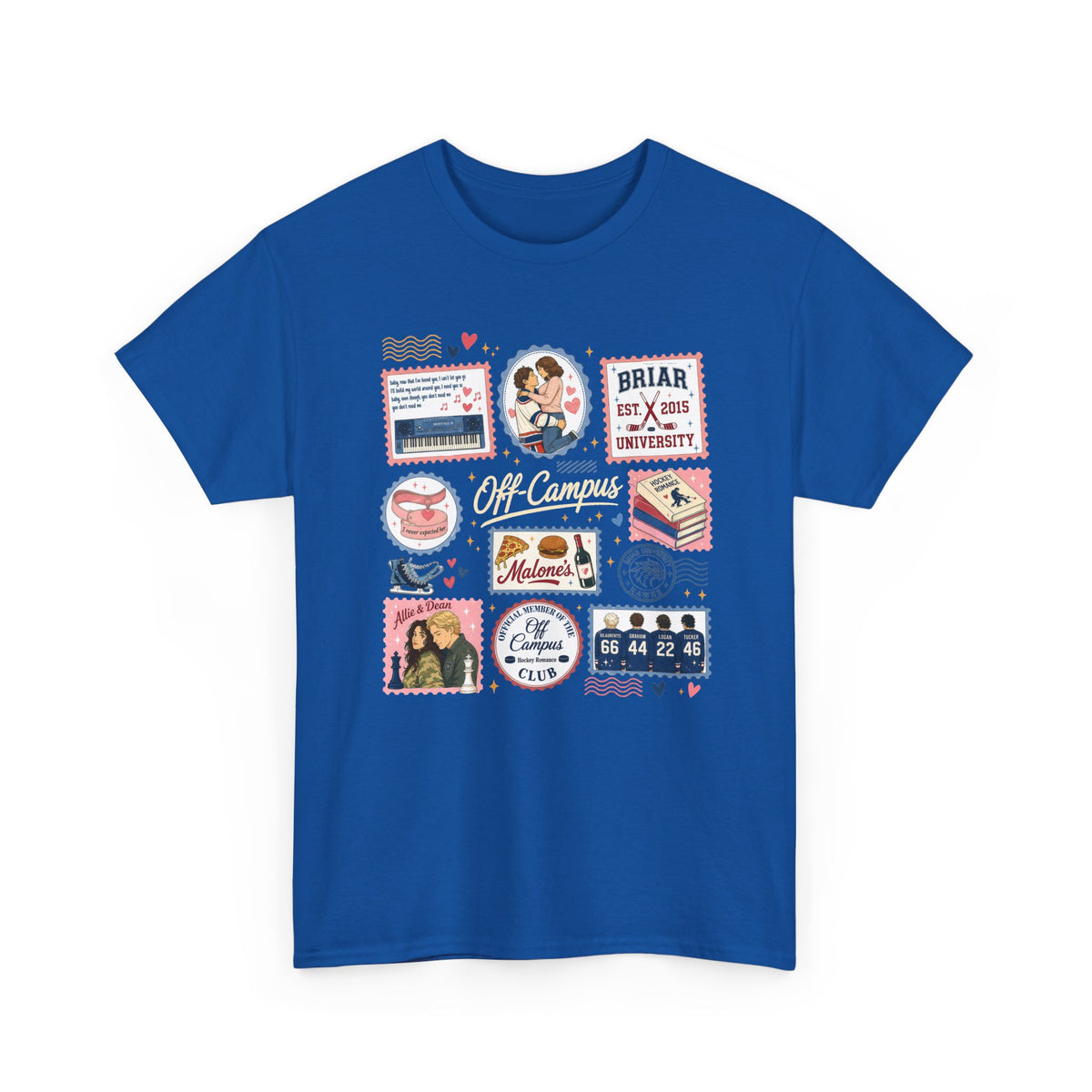 Off-Campus Hockey Romance T-Shirt