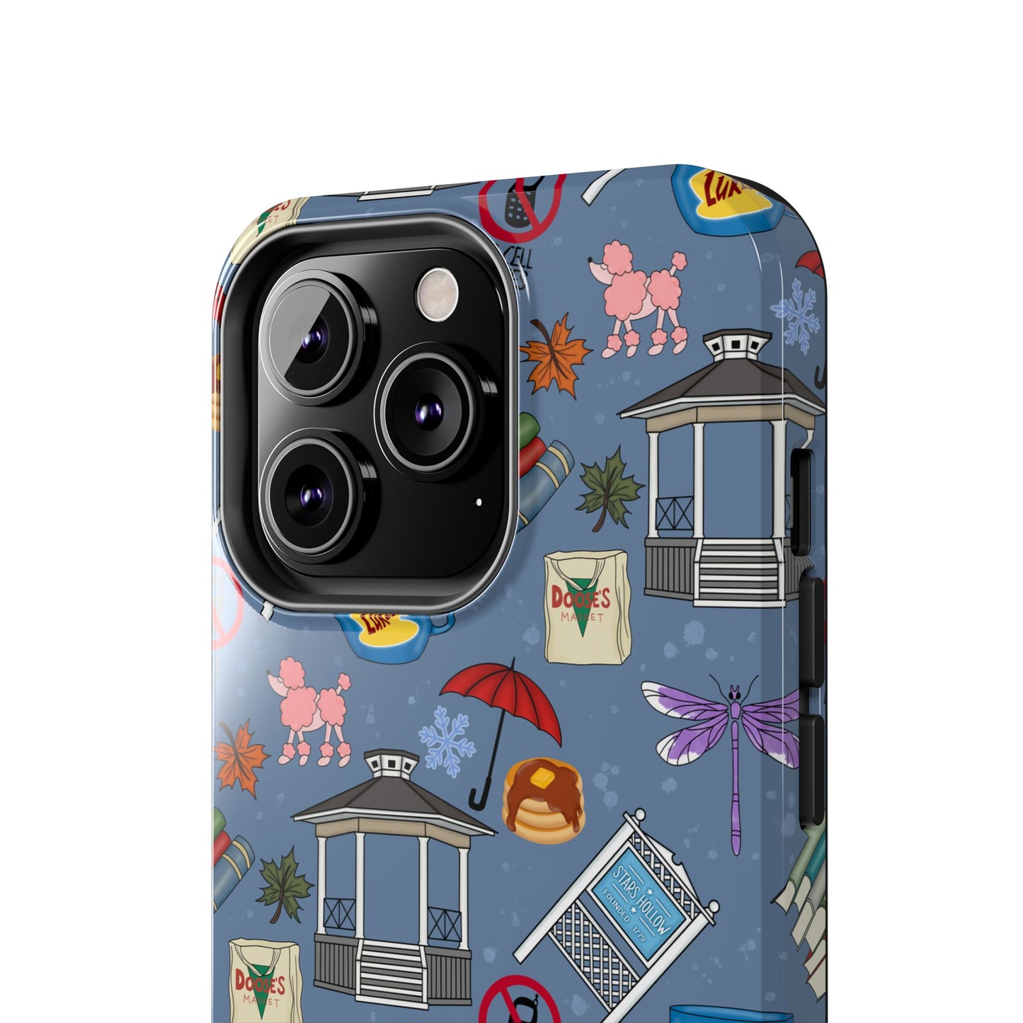 Stars Hollow Gilmore Girls Blue Phone Case