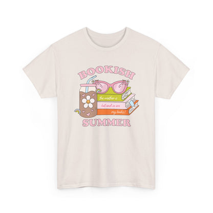 Bookish Summer Graphic Cotton Tee
