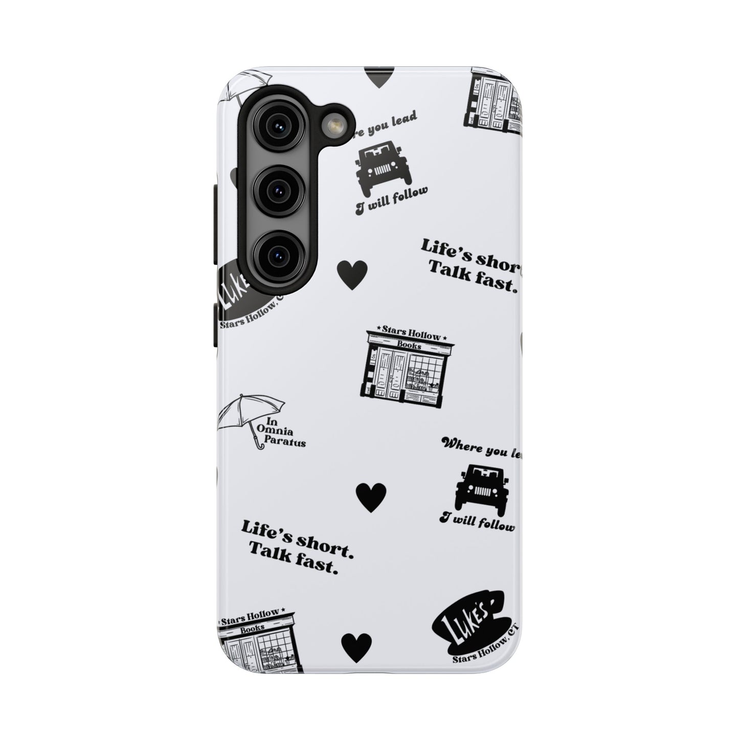 Stars Hollow Gilmore Girlie Phone Case