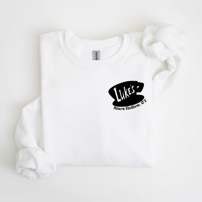 No Cell Phones Crewneck Sweatshirt-Gilmore Girls Luke's Diner