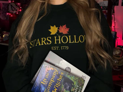 Stars Hollow Autumn Crewneck Sweatshirt-Cozy Fall Gilmore Girls Fashion