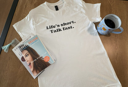Life's Short, Talk Fast-Gilmore Girls Cotton Unisex T-Shirt