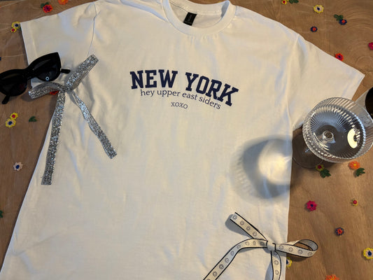 NYC Upper East Siders XOXO-Chic Gossip Girl T-Shirt