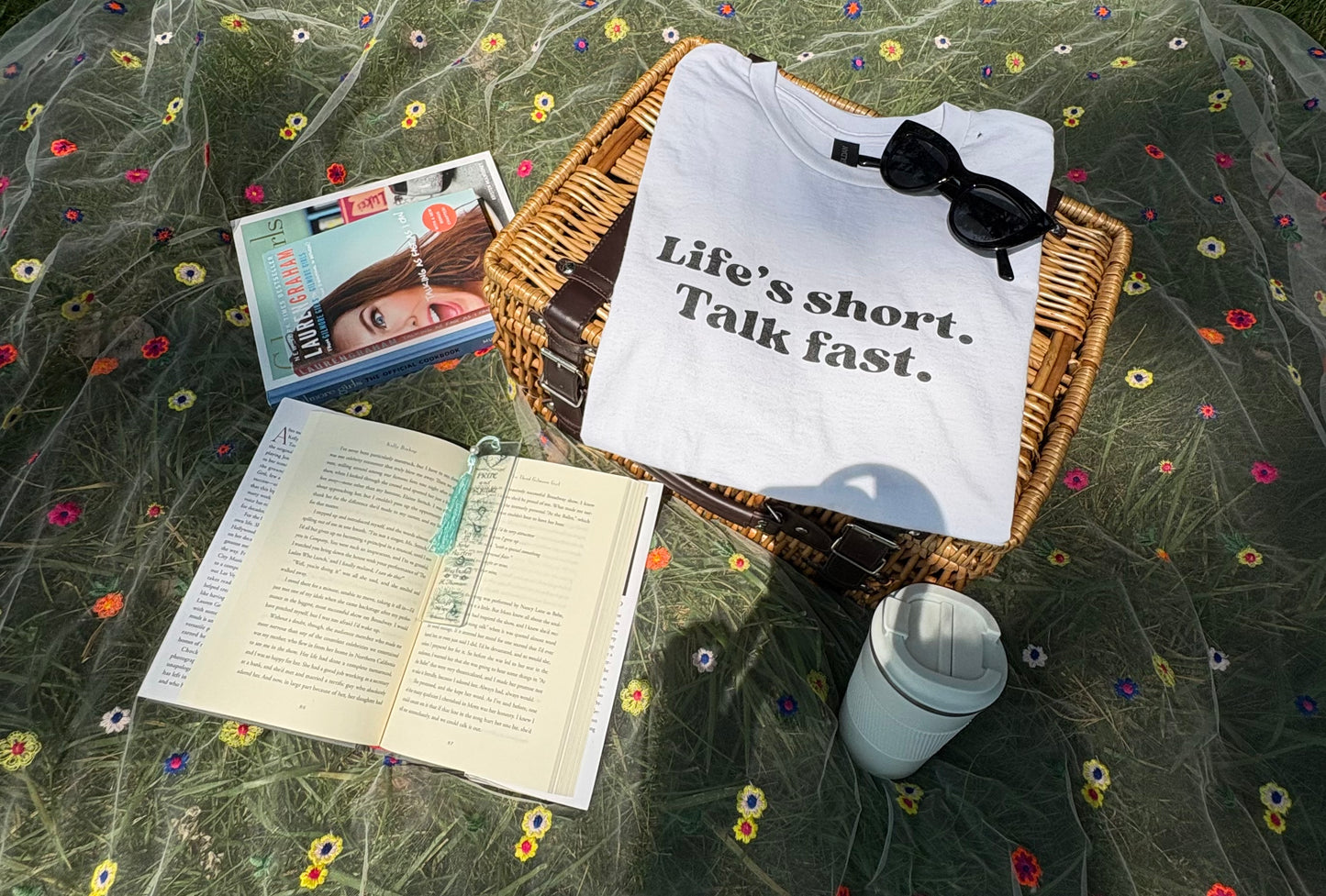 Life's Short, Talk Fast-Gilmore Girls Cotton Unisex T-Shirt