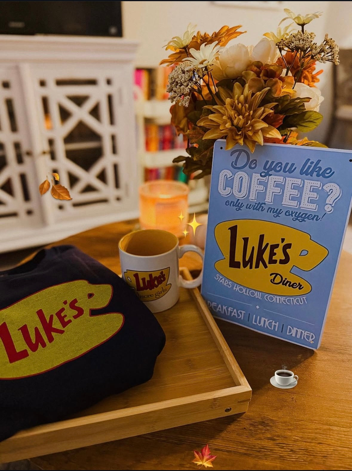 Luke's Diner Crewneck Sweatshirt -Cozy Gilmore Girls Vintage Style