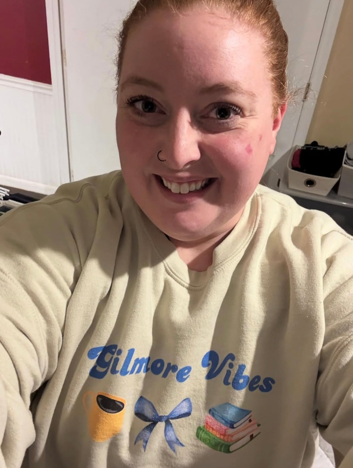 Gilmore Vibes Crewneck Sweatshirt-Gilmore Girls Apparel