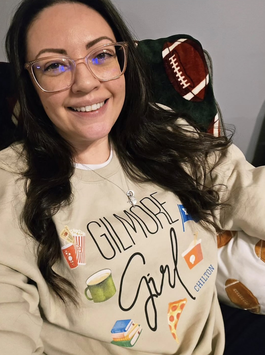 Gilmore Girl Lifestyle Crewneck Sweatshirt-Gilmore Girls Apparel