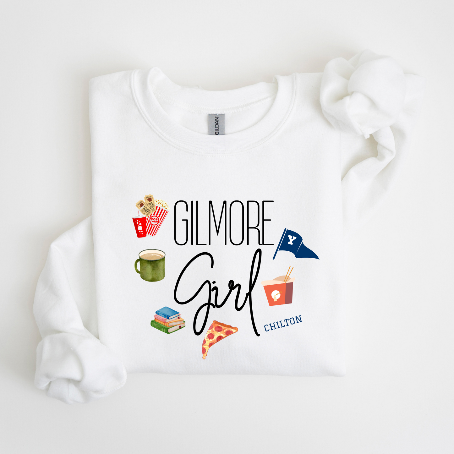Gilmore Girl Lifestyle Crewneck Sweatshirt-Gilmore Girls Apparel