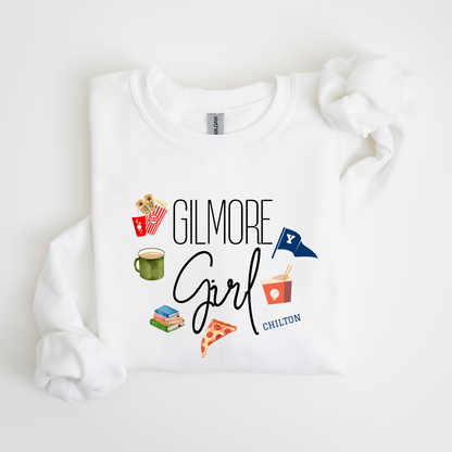 Gilmore Girl Lifestyle Crewneck Sweatshirt-Gilmore Girls Apparel