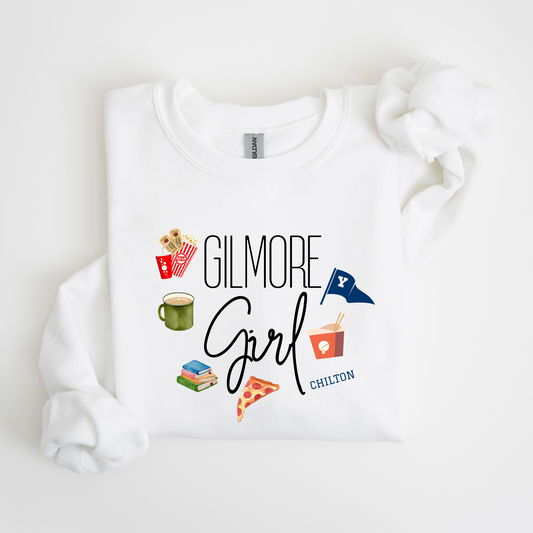Gilmore Girl Lifestyle Crewneck Sweatshirt-Gilmore Girls Apparel