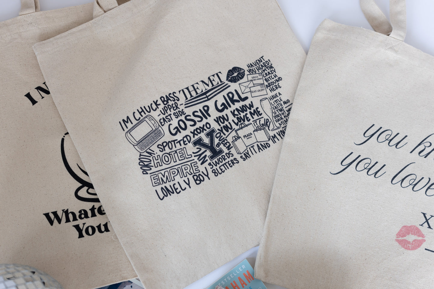 Stylish Gossip Girl Tote Bag-Perfect For Everyday Use