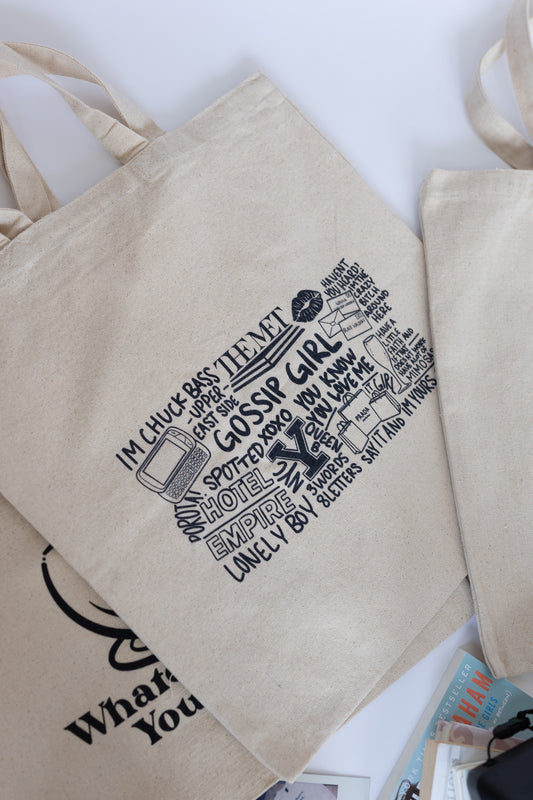 Stylish Gossip Girl Tote Bag-Perfect For Everyday Use