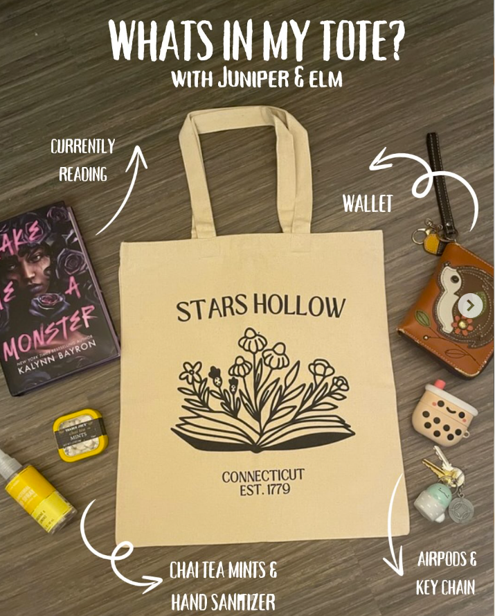 Stars Hollow Canvas Tote Bag-Gilmore Girls